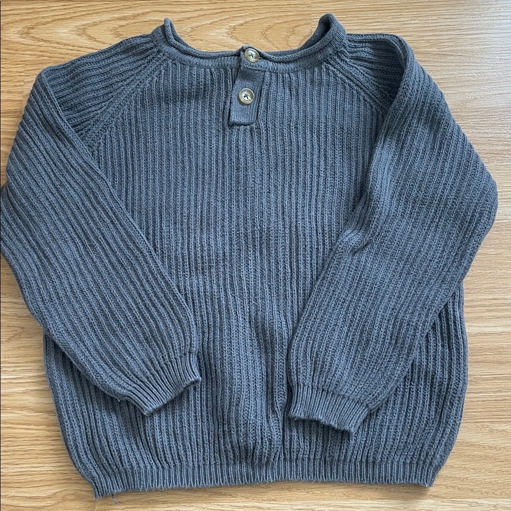 Jamie Kay Charcoal Crewneck Sweater